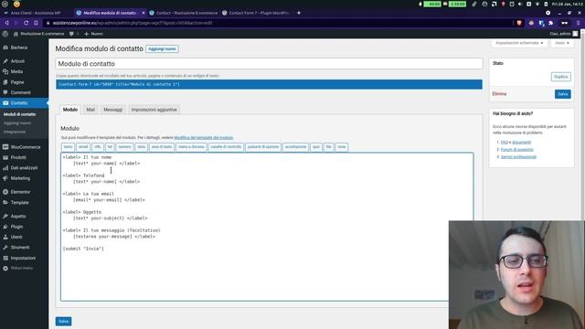 Contact Form 7: SETUP e CREAZIONE Moduli di contatto [Aggiornato 2022] смотреть онлайн