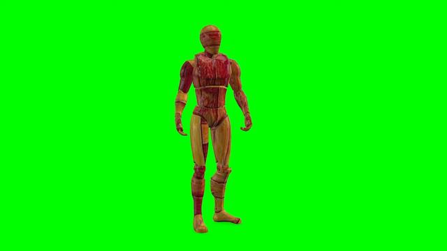 free green screen angry robot wood motion смотреть онлайн