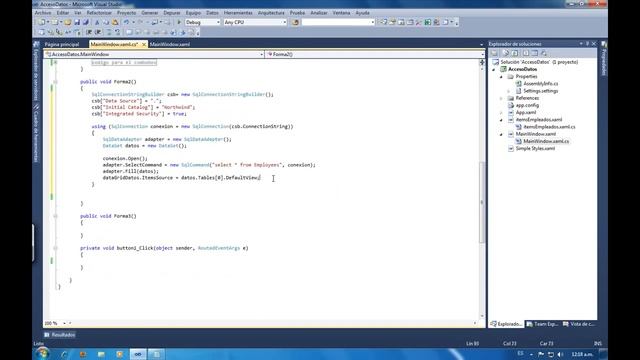 Acceso a Datos con WPF смотреть онлайн