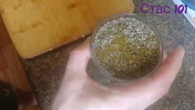 Гречка с мариновым мясом... смотреть онлайн