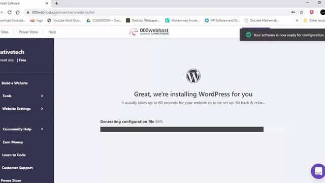 Creating a free website using 000webhost- WordPress site смотреть онлайн