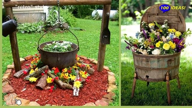 8 beautiful styles of landscape design of the garden and backyard! 500+ ideas for inspiration! смотреть онлайн
