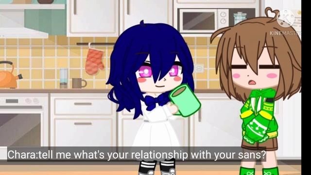 Alpha Chara x Error 404 Sans ❤️ смотреть онлайн