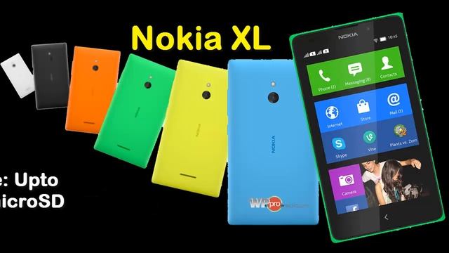 Nokia XL Android Smartphone Dual SIM: Specs, Pics 2014 смотреть онлайн