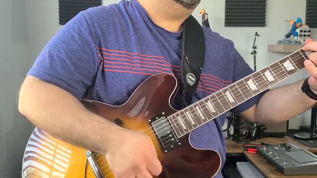 Honest Latitude SE-1819 Semi-Hollow Guitar review. смотреть онлайн