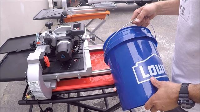 RIDGID 8" Tile Saw Vs. BEAST 7" Tile Saw смотреть онлайн