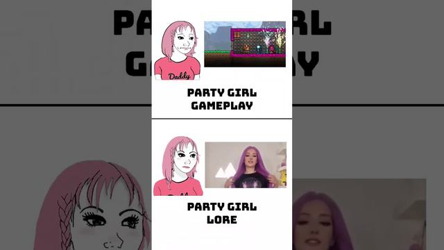Terraria Party Girl Lore смотреть онлайн