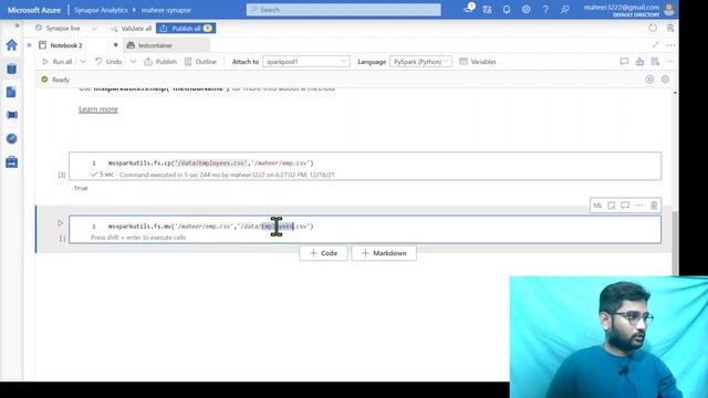40. Microsoft Spark File System(mssparkutils.fs) Utilities in Azure Synapse Analytics смотреть онлайн