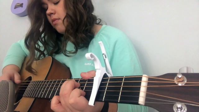 Ashes - Meghan Trainor fingerstyle guitar cover смотреть онлайн