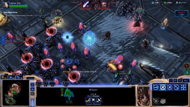 Alarak (Lvl 12) Grind to 15 # 3 - StarCraft 2 Co Op | Normal смотреть онлайн