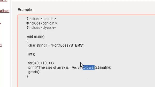 How to convert string to lower case in c смотреть онлайн