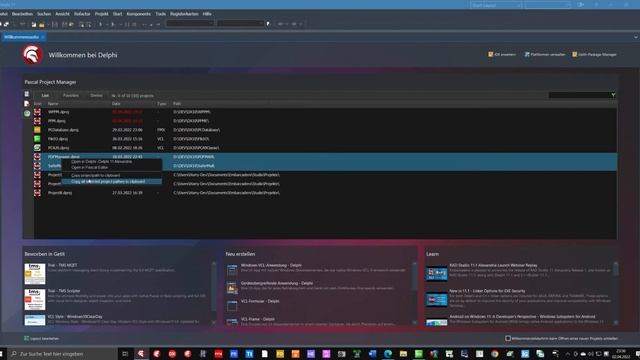 New Welcome page Plugin for Delphi - Pascal Project Manager ( Case Study ) смотреть онлайн