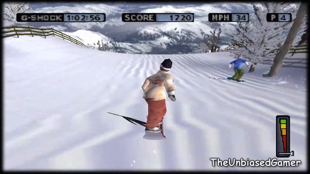 Cool boarders 4- PS1- Gameplay смотреть онлайн