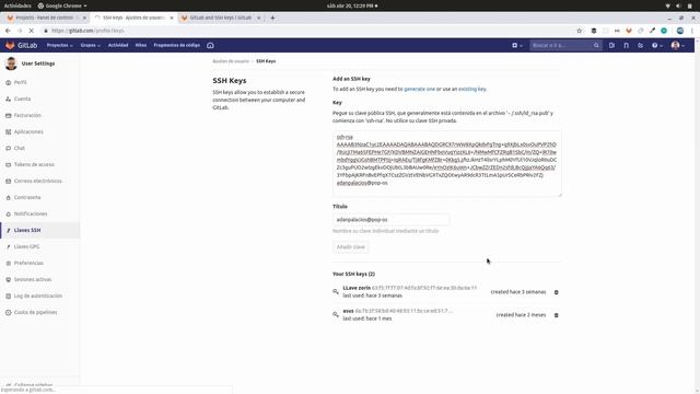 Como configurar SSH Key en #Gitlab смотреть онлайн