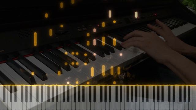 Once Upon A December | Theme From "Anastasia" (Synthesia Piano Tutorial) смотреть онлайн