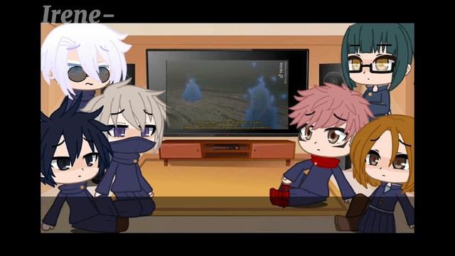 Jujutsu kaisen react to naruto || russ??eng?? || Реакция магической битвы на Наруто || by Irene смотреть онлайн