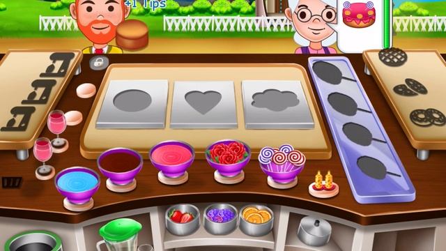 Cake Shop Great Pastries & Waffles Cooking GamePlay Video By GameiMake смотреть онлайн