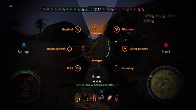 World of Tanks: Xbox one - AMX 1390 side by side with T49 смотреть онлайн