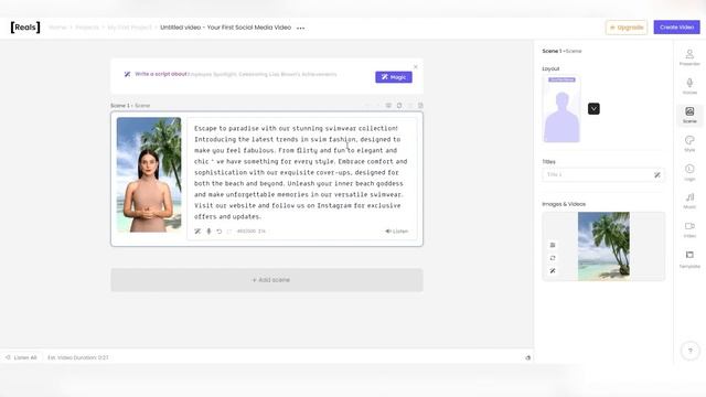 How To Use Speaking Avatars In Canva | Hour One Tutorial смотреть онлайн