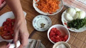 Рыба с овощами в духовке | Тушеная рыба