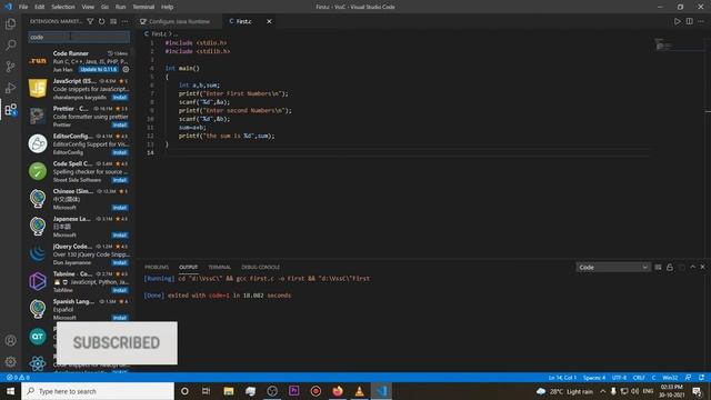 VS Code Terminal all Error Fix | Worked for Me смотреть онлайн
