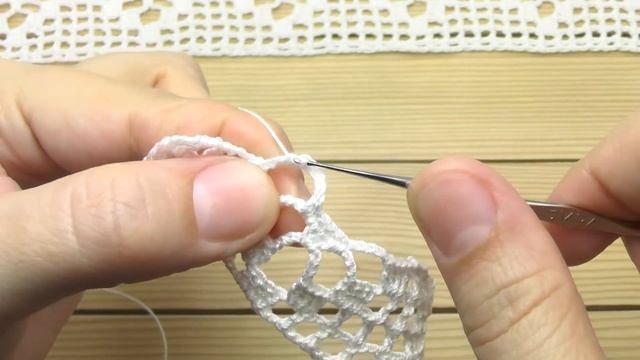 КРУЖЕВО КРЮЧКОМ филейное вязание МАСТЕР-КЛАСС простое ЛЕНТОЧНОЕ КРУЖЕВО Crochet Tape Lace pattern смотреть онлайн
