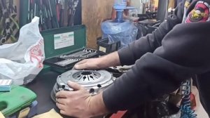 Рено Мастер 3.Сцепление в сборе с маховиком.Сравнение  визуальное   VALEO и LUCK.
