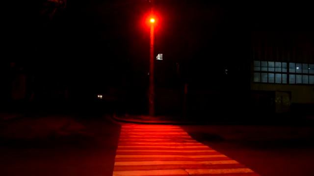 В Одессе появился первый пешеходный переход с подсветкой