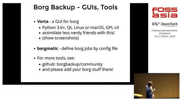 The Borg Backup Project by Manuel Riel смотреть онлайн