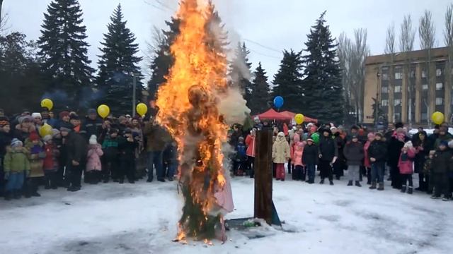 Масленица 2018, Торез смотреть онлайн