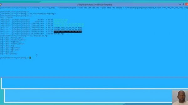 Restore deleted tables in PostgreSQL database