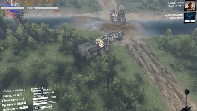 Не забываемый старенький SpinTires смотреть онлайн