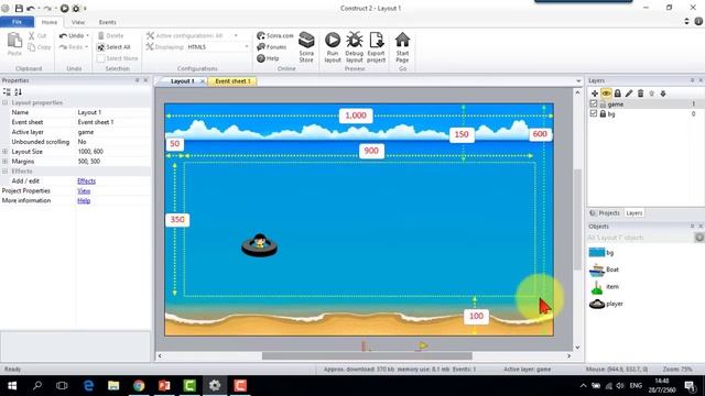 การสร้างเกมสร้างสรรค์ด้วยโปรแกรม Construct 2 смотреть онлайн