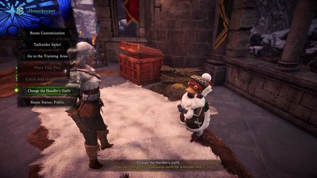 [Monster Hunter World: Iceborne] Snowfight Tutorial (Item: Snowman) смотреть онлайн