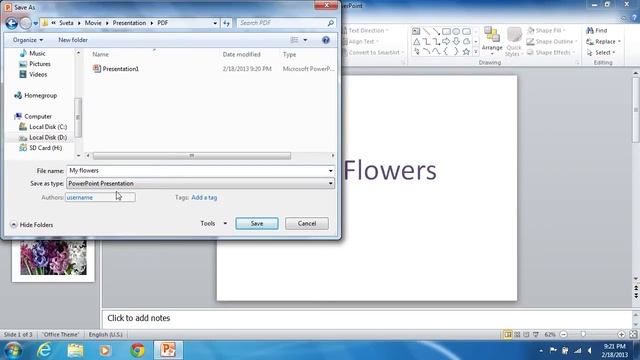 How to Convert PowerPoint 2010 Presentation to PDF смотреть онлайн