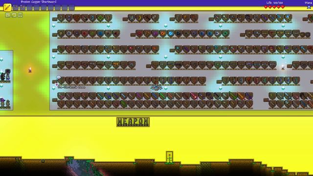 Terraria 1.3.4.4 - All Armor, Vanity and Weapon Map смотреть онлайн