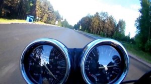 Honda cb400sf / покатушки с ребятами)