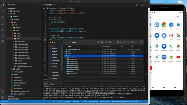 How to Change Flutter App Icon (Android) | Flutter Package Tutorial смотреть онлайн