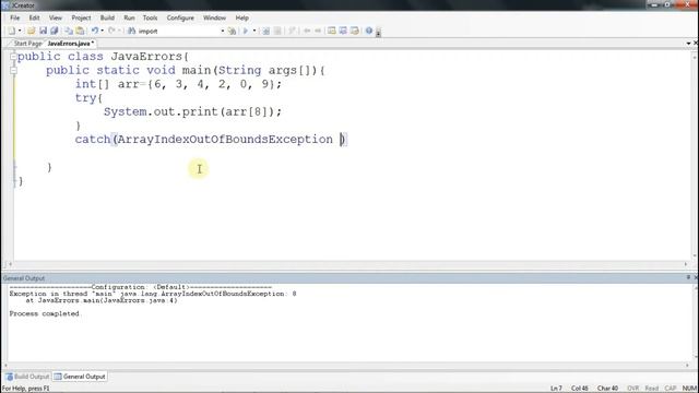 EXCEPTION HANDLING IN JAVA WITH EXAMPLES | JAVA TUTORIALS FOR BEGINNERS смотреть онлайн