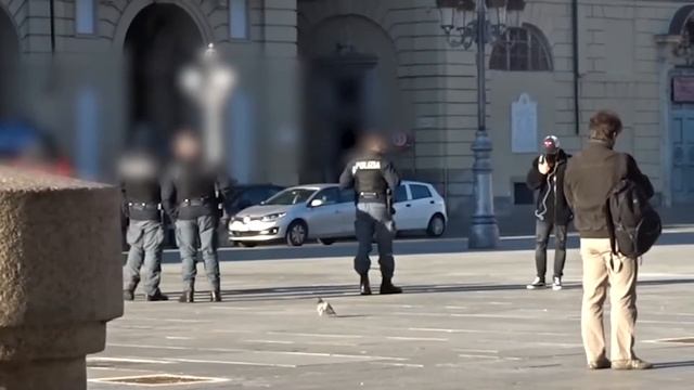 Притвориться, что ругаешься по телефону, и получить предупреждение от полиции? смотреть онлайн