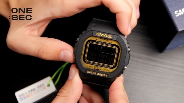 Обзор и настройка часов Smael 1801 смотреть онлайн