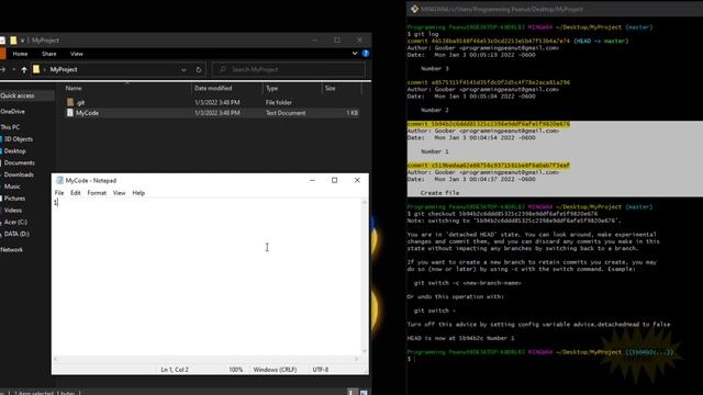 [Git] How to checkout branches and commits using GIT CHECKOUT смотреть онлайн