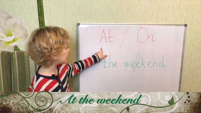 Days of the week. Дни недели. Урок 22. English for kids with Gleb. смотреть онлайн