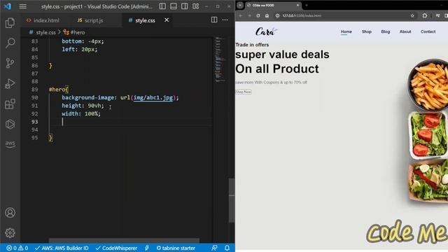 Build and Deploy Ecommerce Website With HTML CSS JavaScript | Full Responsive Ecommerce part 2 смотреть онлайн