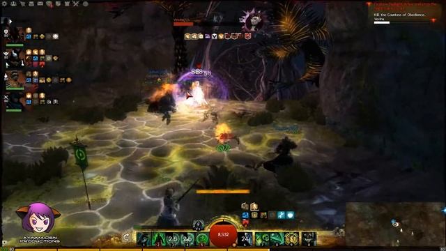 Guild Wars 2 - Group Dungeon - Twilight Arbor (Path 3) смотреть онлайн