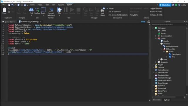 How To Create A QUEUE SYSTEM - Roblox Studio смотреть онлайн