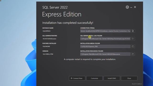 How to Install Microsoft SQL Server 2022 & SQL Server Management Studio [SSMS] 19 on Windows 10 / 1 смотреть онлайн