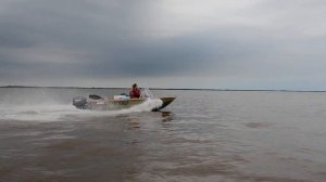 Лодка Днепр под Ямахой 40