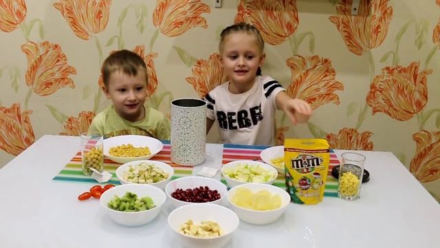 ★ФРУКТОВЫЙ ЧЕЛЛЕНДЖ ┃ГОТОВИМ ФРУКТОВЫЙ САЛАТ┃ смотреть онлайн