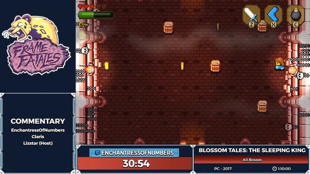 Blossom Tales: The Sleeping King by EnchantressOfNumbers in 1:00:43 - Frame Fatales May 2019 смотреть онлайн